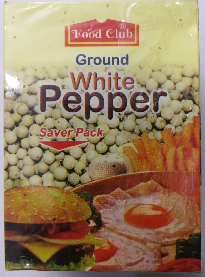 Food Club White Pepper 40G