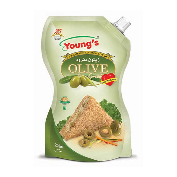 YOUNGS OLIVE SPREAD 200ML