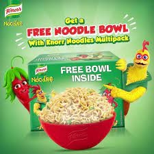 Knorr Chicken Noodles With Bowel