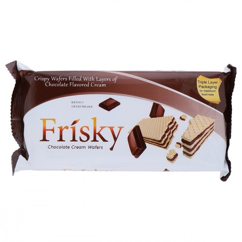 Frisky Chocolate Wafers 75G