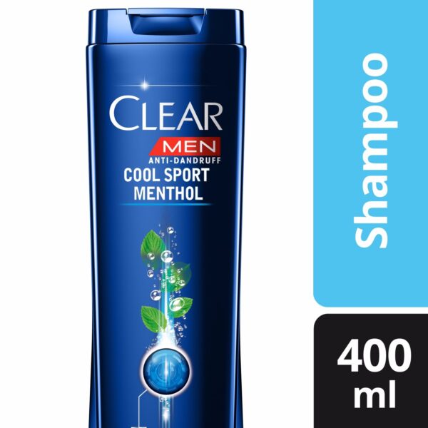 Clear Men Cool Menthol Shampo 400Ml