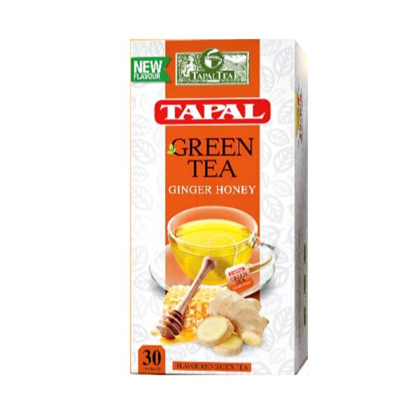 Tapal Green Tea Ginger Honey 30